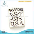 2015 New Fashion Letter EUA PASSPORT encantos de pulseira flutuante para Living Glass Floating Lockets